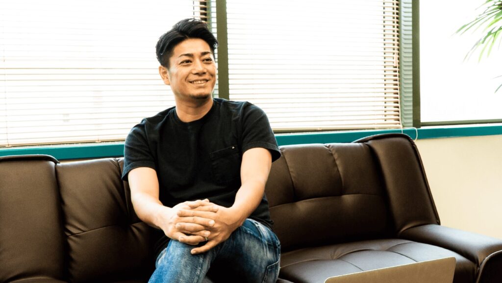 社長のインタビュー写真
